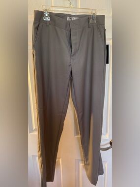 Boy’s Dress Pants in Gray – Tailored Straight Leg